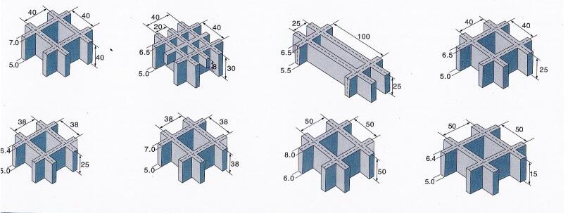 玻璃鋼格柵常見規(guī)格尺寸有哪些？